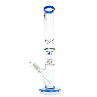 WEGE Ice Catcher Straight Tube Percolator Glass Bong 41cm - Bong Empire