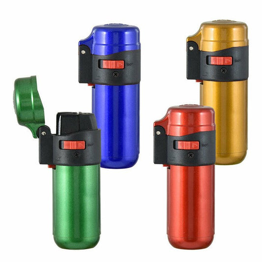 ZENGAZ Windproof Turbo Flame Refillable Jet Lighter - Bong Empire