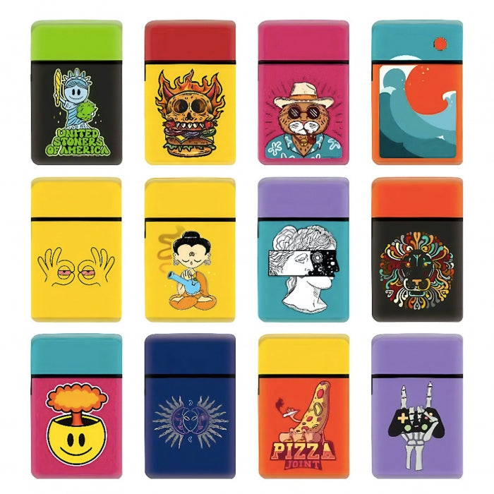 Zengaz Flip Lid Jet Flame Lighter