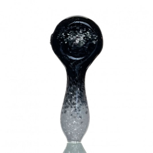 Frit Glass Dry Spoon Pipe 10cm