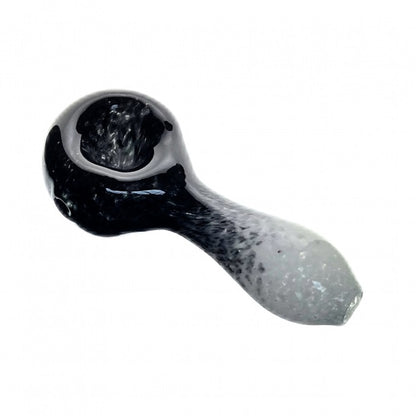 Frit Glass Dry Spoon Pipe 10cm