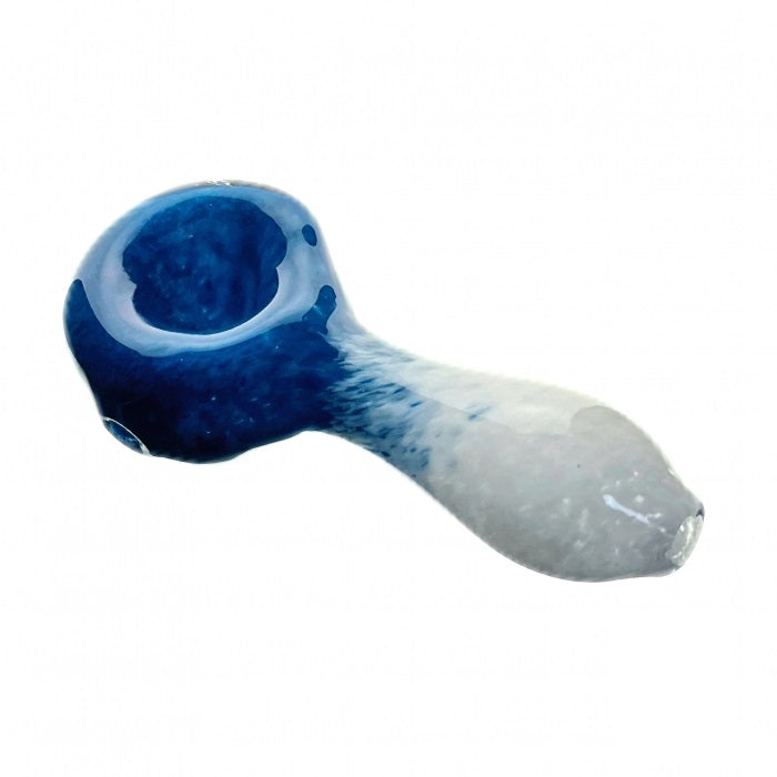 Frit Glass Dry Spoon Pipe 10cm