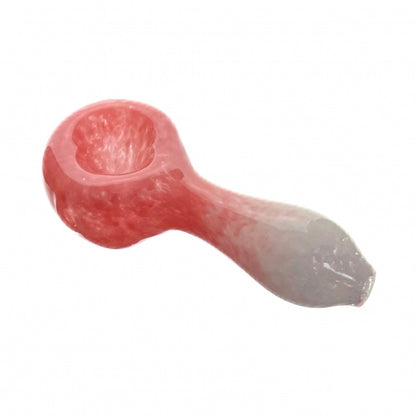 Frit Glass Dry Spoon Pipe 10cm