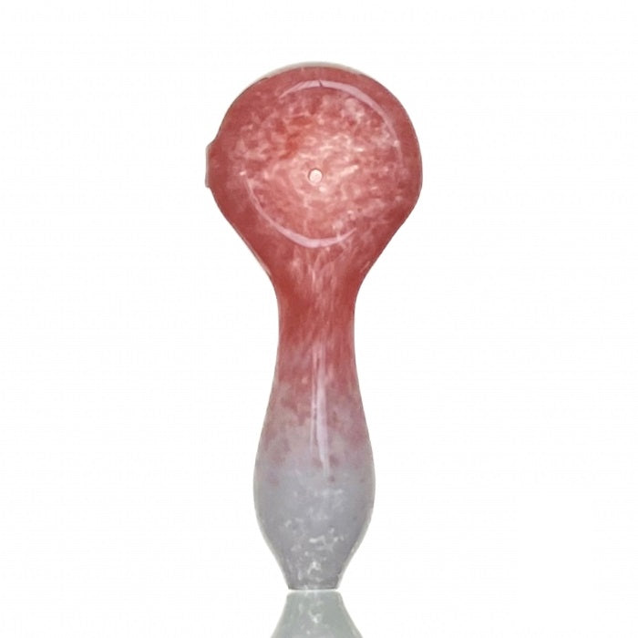 Frit Glass Dry Spoon Pipe 10cm