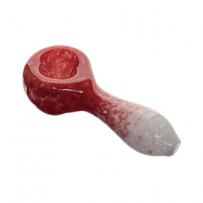 Frit Glass Dry Spoon Pipe 10cm